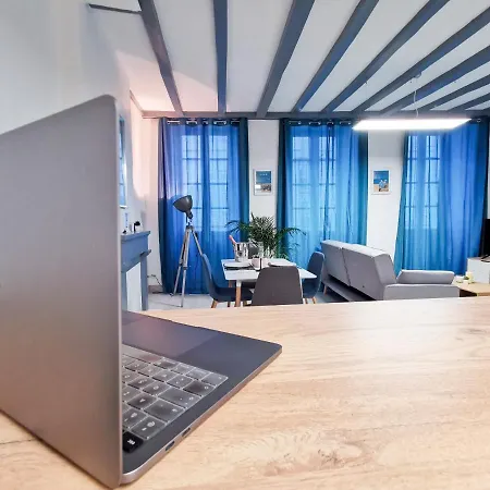 Апартаменты Ma Douce Charente - Superbe T3 Design Et Fonctionnel - Hyper Centre A